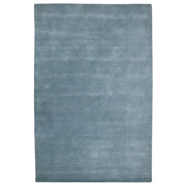 AMER Rugs Arizona ARZ-4 Hand-Loomed Solid Transitional Area Rug Light Blue 10' x 14'