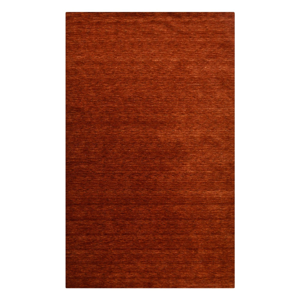 AMER Rugs Arizona ARZ-5 Hand-Loomed Solid Transitional Area Rug Red 10' x 14'