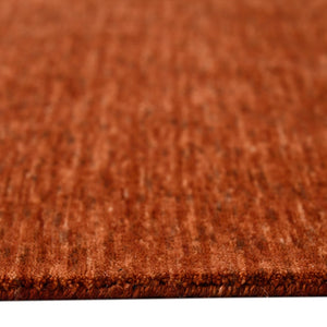 AMER Rugs Arizona ARZ-5 Hand-Loomed Solid Transitional Area Rug Red 10' x 14'