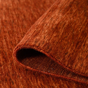 AMER Rugs Arizona ARZ-5 Hand-Loomed Solid Transitional Area Rug Red 10' x 14'