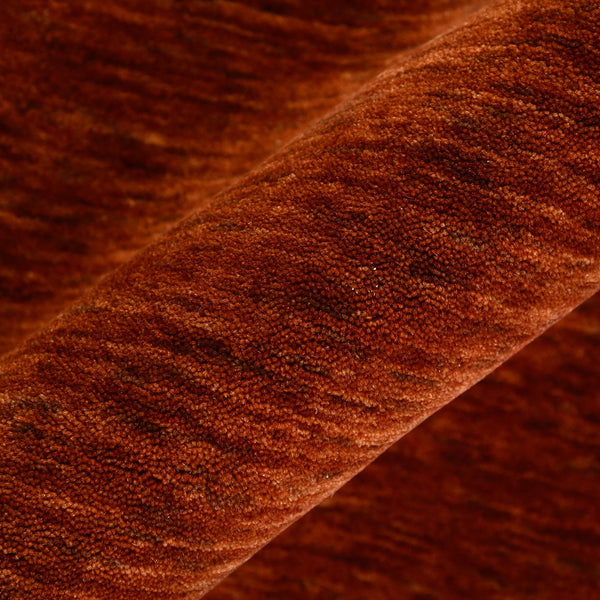 AMER Rugs Arizona ARZ-5 Hand-Loomed Solid Transitional Area Rug Red 10' x 14'