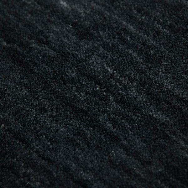 AMER Rugs Arizona ARZ-6 Hand-Loomed Solid Transitional Area Rug Dark Gray 10' x 14'