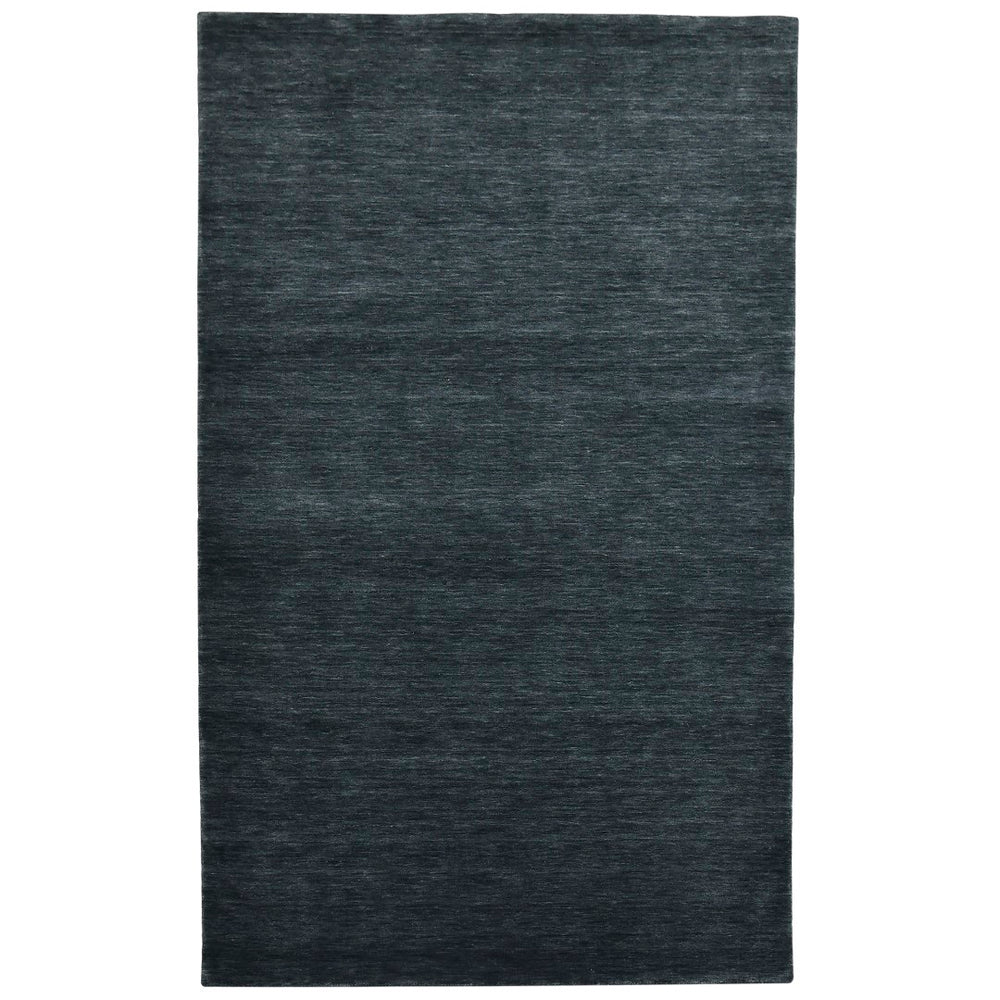 AMER Rugs Arizona ARZ-6 Hand-Loomed Solid Transitional Area Rug Dark Gray 10' x 14'