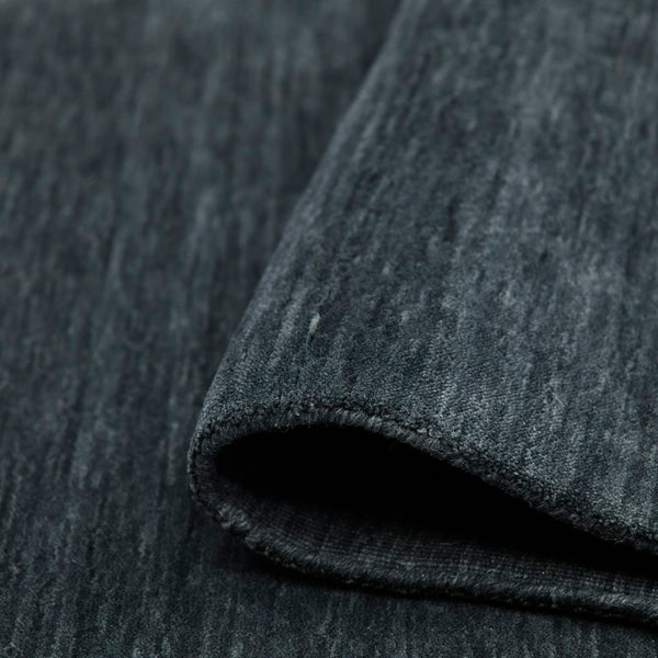 AMER Rugs Arizona ARZ-6 Hand-Loomed Solid Transitional Area Rug Dark Gray 10' x 14'