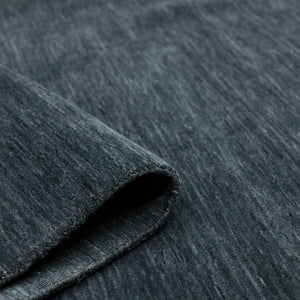 AMER Rugs Arizona ARZ-6 Hand-Loomed Solid Transitional Area Rug Dark Gray 10' x 14'