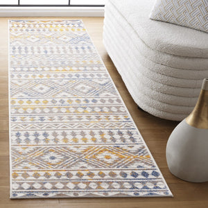 Astoria Power Loomed Bohemian Area Rug - Stylish Polypropylene Design for Modern Home Décor
