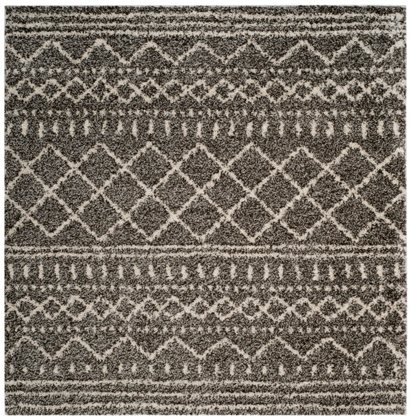 Safavieh Arizona Shag 741 Power Loomed 60% Polypropylene/35% Jute/5% Polyester Rug ASG741B-8SQ