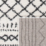 Safavieh Arizona Shag 741 Power Loomed 60% Polypropylene/35% Jute/5% Polyester Rug ASG741Z-5