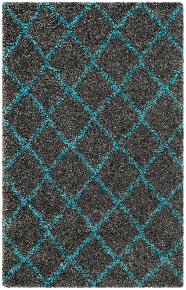 Safavieh Arizona Shag 742 Power Loomed 60% Polypropylene/35% Jute/5% Polyester Rug ASG742K-3