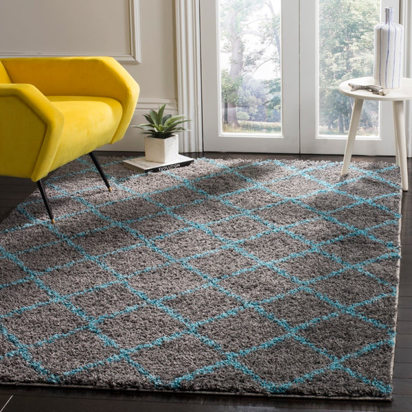 Safavieh Arizona Shag 742 Power Loomed 60% Polypropylene/35% Jute/5% Polyester Rug ASG742K-10