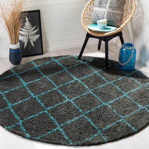 Safavieh Arizona Shag 742 Power Loomed 60% Polypropylene/35% Jute/5% Polyester Rug ASG742K-10