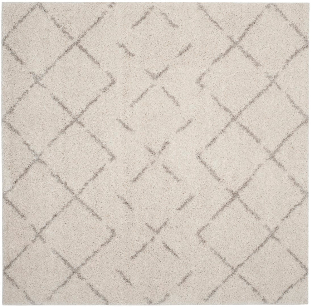 Safavieh Arizona Shag 743 Power Loomed 60% Polypropylene/35% Jute/5% Polyester Rug ASG743A-8SQ