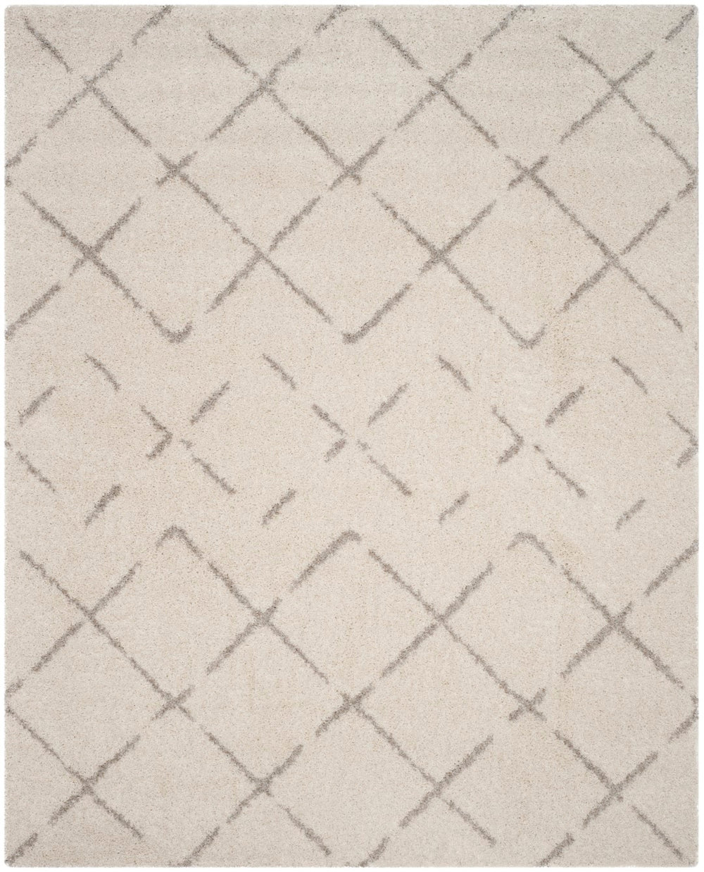Safavieh Arizona Shag 743 Power Loomed 60% Polypropylene/35% Jute/5% Polyester Rug ASG743A-8SQ