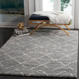 Safavieh Arizona Shag 743 Power Loomed 60% Polypropylene/35% Jute/5% Polyester Rug ASG743D-5SQ