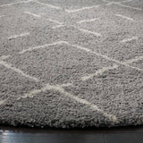 Safavieh Arizona Shag 743 Power Loomed 60% Polypropylene/35% Jute/5% Polyester Rug ASG743D-5SQ