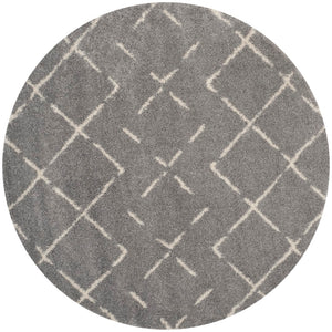 Safavieh Arizona Shag 743 Power Loomed 60% Polypropylene/35% Jute/5% Polyester Rug ASG743D-5SQ