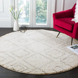 Safavieh Arizona Shag 744 Power Loomed 60% Polypropylene/35% Jute/5% Polyester Rug ASG744A-8SQ