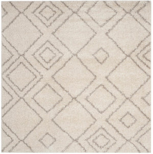 Safavieh Arizona Shag 744 Power Loomed 60% Polypropylene/35% Jute/5% Polyester Rug ASG744A-8SQ