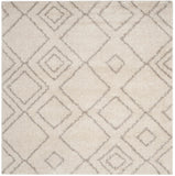 Safavieh Arizona Shag 744 Power Loomed 60% Polypropylene/35% Jute/5% Polyester Rug ASG744A-8SQ