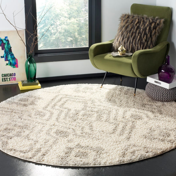 Safavieh Arizona Shag 746 Power Loomed 60% Polypropylene/35% Jute/5% Polyester Rug ASG746G-4