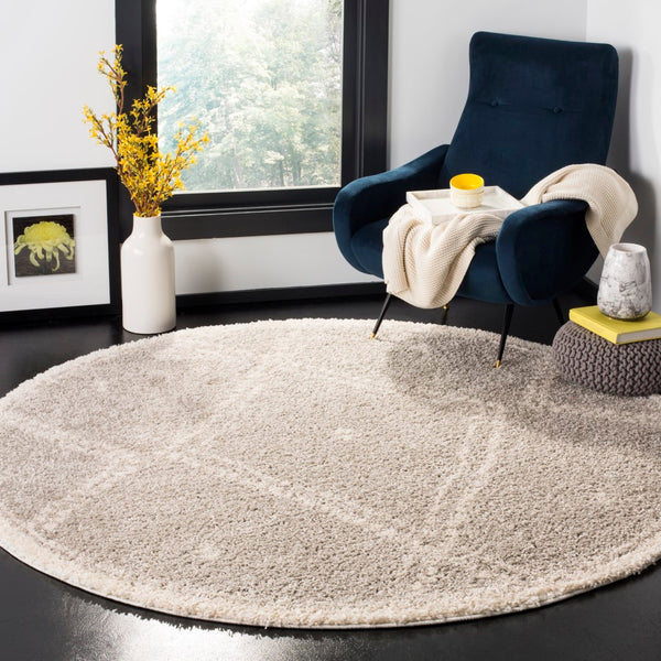 Safavieh Arizona Shag 748 Power Loomed 60% Polypropylene/35% Jute/5% Polyester Rug ASG748D-4