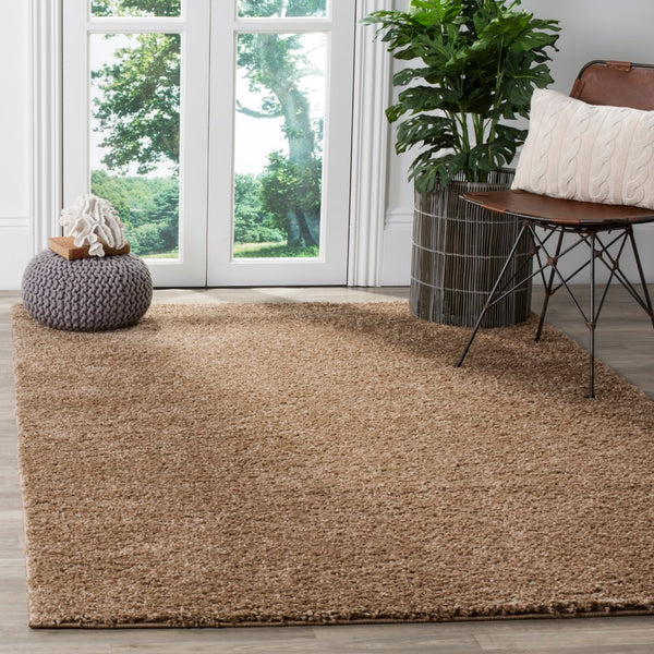 Safavieh Arizona Shag 820 Power Loomed 60% Polypropylene/35% Jute/5% Polyester Rug ASG820K-4
