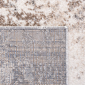 Aston 700 Aston 707 Contemporary Power Loomed 100% Polypropylene Friese Rug Grey / Ivory