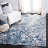 Safavieh Aston 710 Power Loomed 80% Polypropylene/20% Polyester Contemporary Rug ASN710N-8SQ