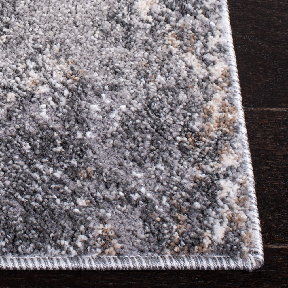 Aston 700 Aston 715 Contemporary Power Loomed 100% Polypropylene Friese Rug Light Grey / Grey