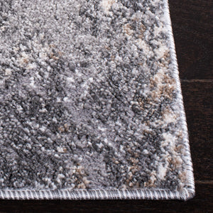 Aston 700 Aston 715 Contemporary Power Loomed 100% Polypropylene Friese Rug Light Grey / Grey