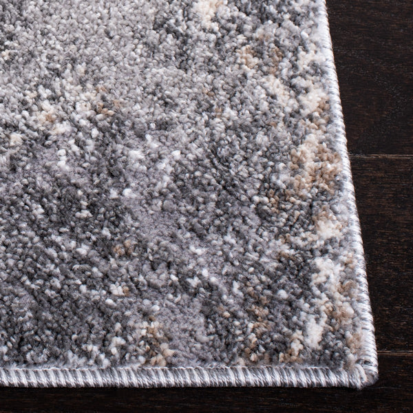 Aston 700 Aston 715 Contemporary Power Loomed 100% Polypropylene Friese Rug Light Grey / Grey