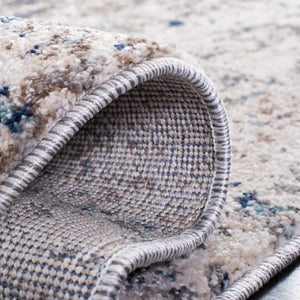 Aston 700 Aston 718 Contemporary Power Loomed 100% Polypropylene Friese Rug Grey / Navy