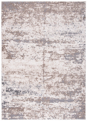 Aston 700 Aston 799 Contemporary Power Loomed 100% Polypropylene Friese Rug Ivory / Grey