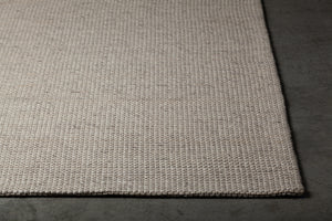 Chandra Rugs Aspen Wool + 10% Cotton Hand-Woven Contemporary Rug Silver/Beige 7'9 x 10'6