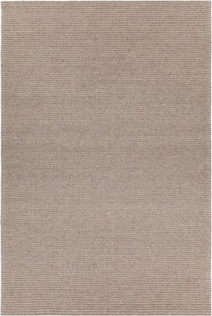 Chandra Rugs Aspen Wool + 10% Cotton Hand-Woven Contemporary Rug Taupe/Beige 7'9 x 10'6