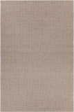 Chandra Rugs Aspen Wool + 10% Cotton Hand-Woven Contemporary Rug Taupe/Beige 7'9 x 10'6