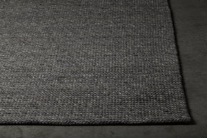 Chandra Rugs Aspen Wool + 10% Cotton Hand-Woven Contemporary Rug Grey 7'9 x 10'6