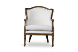 Baxton Studio Charlemagne Traditional French Accent Chair-