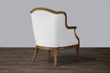 Baxton Studio Charlemagne Traditional French Accent Chair-