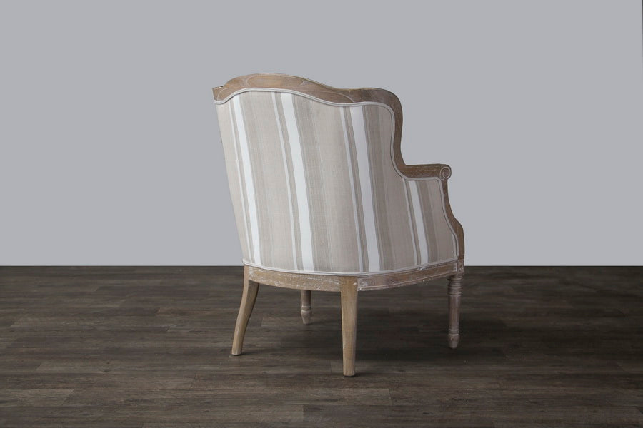 Charlemagne Traditional Accent Chair English Elm