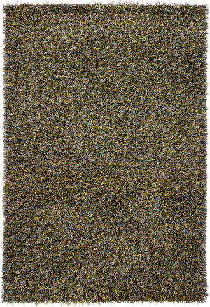 Chandra Rugs Astrid 100% Polyester Hand-Woven Contemporary Rug Yellow/Brown/Green/Blue/Ivory 9' x 13'