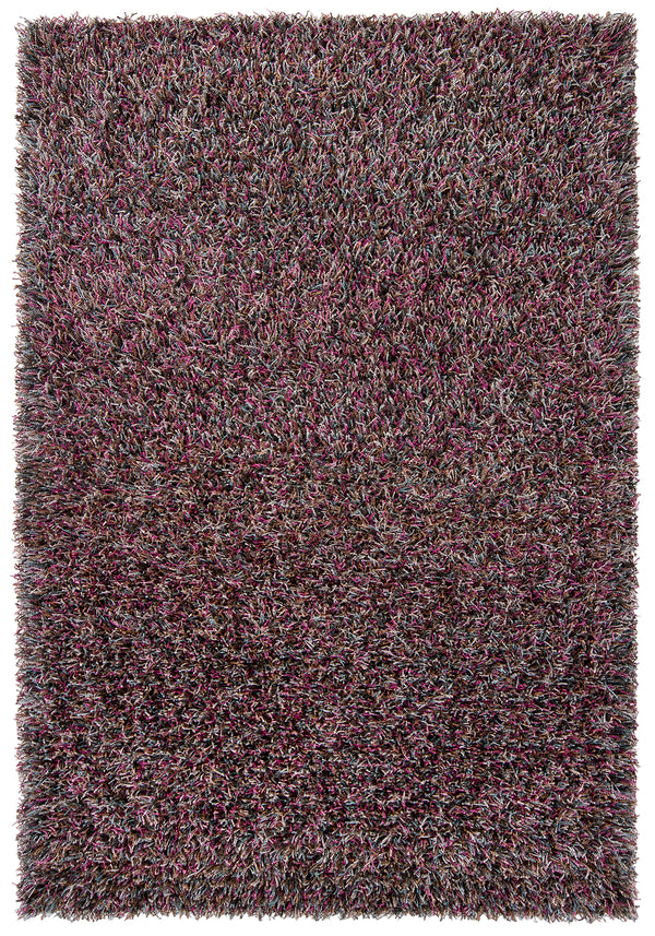 Chandra Rugs Astrid 100% Polyester Hand-Woven Contemporary Rug Purple/Blue/Brown/Grey/Ivory 9' x 13'