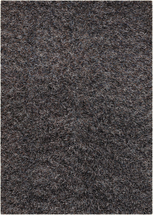 Chandra Rugs Astrid 100% Polyester Hand-Woven Contemporary Rug Brown/Blue/Grey/Black 9' x 13'