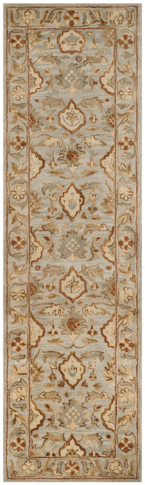 Antiquity 60 Hand Tufted Wool Pile Rug in Light Grey 9ft x 12ft