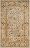 Antiquity 60 Hand Tufted Wool Pile Rug in Light Grey 9ft x 12ft