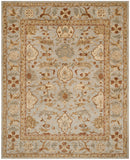 Antiquity 60 Hand Tufted Wool Pile Rug in Light Grey 9ft x 12ft