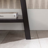 Walker Edison Antheia Modern/Contemporary Japandi Bedside Table with Pull-Ring ATB20NSBLWP