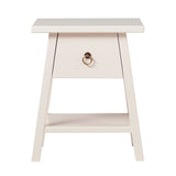 Walker Edison Antheia Modern/Contemporary Japandi Bedside Table with Pull-Ring ATB20NSIVP