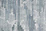 Atwell Contemporary Abstract Dot Area Rug, Teal Blue/Silver Gray, 10ft x 13ft