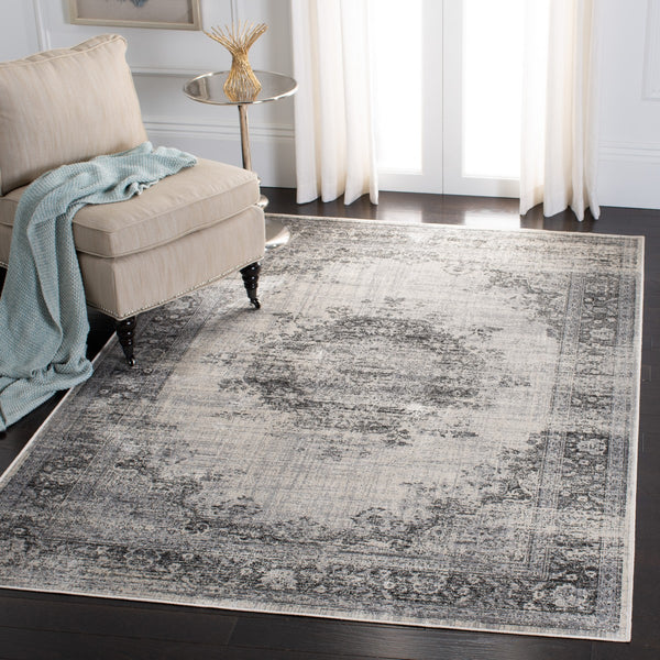 Safavieh Atlas 966 Power Loomed 52% Viscose/31% Polyester/17% Cotton Transitional Rug ATL966G-6